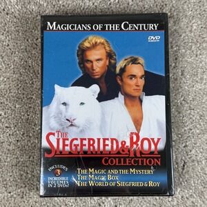 Siegfried & Roy Collection DVD Set Magicians of the Century Magic Mystery